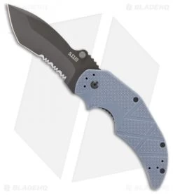 5.11 Tactical Crew Cut Spring Assisted Knife Gray FRN (3.5" Black Serr) 51103