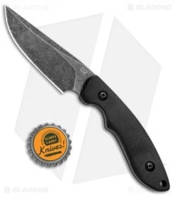 ABKT Elite Shadow Predator Fixed Blade Knife Black G-10 (3.25" Black Stonewash) -Knife Shop ABKT Elite Shadow Predator Black G 10 Black SW AB004B BHQ 79264 jr bottlecap