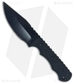 ABKT Phantom Savage Fixed Blade Knife Black G-10 (4.25" Black)
