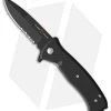 Al Mar Mini SERE 2020 Spring Assisted Knife Black G-10 (3" Black Serr) 2 Al Mar Mini SERE 2020 Spring Assisted Knife Black G-10 (3" Black Serr) -Knife Shop Al Mar Mini SERE 2020 SA Black G 10 Black Serr BHQ 100782 jr