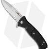 Al Mar Mini SERE 2020 Spring Assisted Knife Black G-10 (3" Satin Serr) -Knife Shop Al Mar Mini SERE 2020 SA Black G 10 Satin Serr BHQ 100778 jr