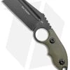 Andre De Villiers Box Butcher Fixed Blade Knife OD Green G-10 (3.75" Black) -Knife Shop Andre de Villiers Box Butcher Fixed Blade OD Green G 10 Black BHQ 144117 jr