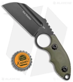 Andre De Villiers Box Butcher Fixed Blade Knife OD Green G-10 (3.75" Black) 9 Andre De Villiers Box Butcher Fixed Blade Knife OD Green G-10 (3.75" Black) -Knife Shop Andre de Villiers Box Butcher Fixed Blade OD Green G 10 Black BHQ 144117 jr bottlecap