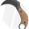 Bastinelli Creations B.A.K. Karambit Fixed Blade Knife Coyote G-10 (3.25" Black) -Knife Shop Bastinelli Creations B.A.K 3D Coyote BHQ 115145 jr