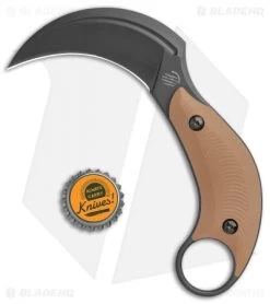 Bastinelli Creations B.A.K. Karambit Fixed Blade Knife Coyote G-10 (3.25" Black) 9 Bastinelli Creations B.A.K. Karambit Fixed Blade Knife Coyote G-10 (3.25" Black) -Knife Shop Bastinelli Creations B.A.K 3D Coyote BHQ 115145 jr bottlecap