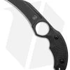 Bastinelli Creations HARPY Karambit Fixed Blade Black (3.25" Black SW)
