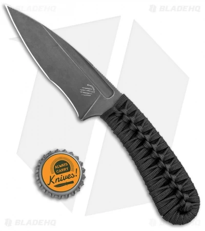 Bastinelli Creations SIN Fixed Blade Knife Menuki (3.75" Black SW) 6 Bastinelli Creations SIN Fixed Blade Knife Menuki (3.75" Black SW) - Image 4