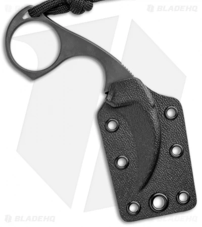 Bastinelli Diagnostic Karambit Fixed Blade Neck Knife Black (1.5" Black) 5 Bastinelli Diagnostic Karambit Fixed Blade Neck Knife Black (1.5" Black) - Image 3
