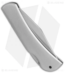 Bear Edge 116 Lockback Knife Stainless Steel (2.1" Satin) -Knife Shop Bear Edge 116 stainless stell satin BHQ 68045 er side