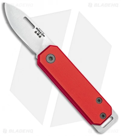 Bear & Son 109 Slip Joint Pocket Knife Red Aluminum (1.5" Satin) 2 Bear & Son 109 Slip Joint Pocket Knife Red Aluminum (1.5" Satin)