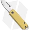 Bear & Son 109 Slip Joint Pocket Knife Yellow Aluminum (1.5" Satin) 2 Bear & Son 109 Slip Joint Pocket Knife Yellow Aluminum (1.5" Satin) -Knife Shop Bear and Son Aluminum SJ Yellow Satin BHQ 107783 jr