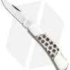 Bear & Son Lockback Knife White Bone (2.25" Satin) WBJB26 -Knife Shop Bear and Son LB White Bone Satin WBJB26 BHQ 94461 jr