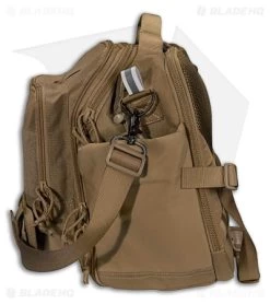 Beretta Tactical Messenger Bag (Coyote) -Knife Shop Beretta Tactical messenger bag Coyote BHQ 110534 td side