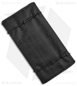 Blade HQ Jumbo Knife Roll Nylon Carry Case - Black W/Door Hooks -Knife Shop Blade HQ Jumbo Roll Nylon Carry Case Black with Hooks BHQ 101144 jr back