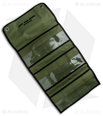 Blade HQ Knife Roll Nylon Carry Case - OD Green 4 Blade HQ Knife Roll Nylon Carry Case - OD Green - Image 2