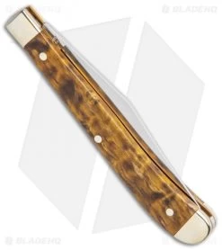 Boker Delicate 150th Anniversary Edition Knife Curly Birch Wood 115016 8 Boker Delicate 150th Anniversary Edition Knife Curly Birch Wood 115016 -Knife Shop Boker Delicate 150 Anniversary Edition Curly Birch Wood 115016 BHQ 117264 jr side