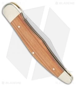 Boker Folding Hunter Lockback Knife Plumwood (4" Satin) 111013 -Knife Shop Boker Folding Hunter LB Plumwood Satin 111013 BHQ 105695 jr side