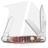 Boker Stockman Knife 4" Brown Jigged Bone 110726