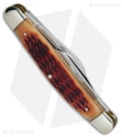 Boker Stockman Knife 4" Brown Jigged Bone 110726 8 Boker Stockman Knife 4" Brown Jigged Bone 110726 -Knife Shop Boker Stockman 4in Brown Jigged Bone BO110726 BHQ 40070 jr side