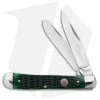 Boker Trapper Traditional Pocket Knife Jigged Green Bone (Polish D2) -Knife Shop Boker Trapper Traditional Pocket Knife Jigged Green Bone Polish D2 BHQ 146650 td