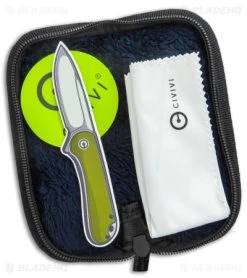 CIVIVI Knife Pouch W/ Microfiber Cloth (5.9" X 2.5") C-01 8 CIVIVI Knife Pouch W/ Microfiber Cloth (5.9" X 2.5") C-01 -Knife Shop CIVIVI Knife Pouch with Microfiber Cloth BHQ 142947 jr open