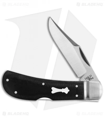 Case Bose Locking Lanny's Clip Knife Black Canvas Laminate (3" Satin) 08840 3 Case Bose Locking Lanny's Clip Knife Black Canvas Laminate (3" Satin) 08840