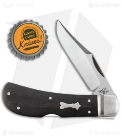 Case Bose Locking Lanny's Clip Knife Smooth Ebony Wood (3" Satin) 08837 -Knife Shop Case Bose 2020 Collab Ebony Wood Smooth Lannys Clip Satin BHQ 121162 jr bottlecap