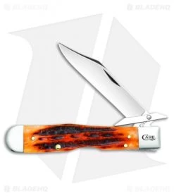 Case Cheetah Pocket Knife 4.375" Autumn Bone Jig (611101/2L SS) 52137