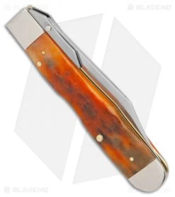 Case Cheetah Pocket Knife 4.375" Autumn Bone Jig (611101/2L SS) 52137 8 Case Cheetah Pocket Knife 4.375" Autumn Bone Jig (611101/2L SS) 52137 -Knife Shop Case Cheetah Autumn Bone Jig 10984 BHQ 101087 jr side