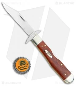 Case Cheetah Lockback Chestnut Bone Knife (3.25" Satin) -Knife Shop Case Cheetah LB Smooth Chestnut Bone SS 28909 BHQ 122435 jr bottlecap