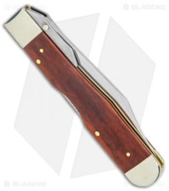Case Cheetah Lockback Chestnut Bone Knife (3.25" Satin) -Knife Shop Case Cheetah LB Smooth Chestnut Bone SS 28909 BHQ 122435 jr side