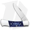 Case Cutlery Ford Lockback Knife 3.00" Arctic Blue Kirinite (101225L SS) 2 Case Cutlery Ford Lockback Knife 3.00" Arctic Blue Kirinite (101225L SS) -Knife Shop Case Cutlery Ford Arctic Blue Kirinite BHQ 110693 jr