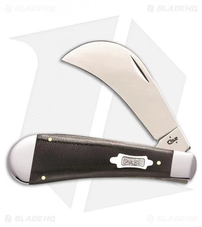 Case Cutlery Hawkbill Pruner Traditional Knife 4.125" Micarta (101011 SS) 23134 3 Case Cutlery Hawkbill Pruner Traditional Knife 4.125" Micarta (101011 SS) 23134