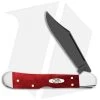 Case Cutlery Mini CopperLockÂ® Knife 3.625" Old Red Bone (Black PVD 61749L SS)
