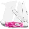 Case Pocket Hunter Knife 2.75" Pink Pearl Kirinite (102165 SS) -Knife Shop Case Cutlery Pink Pearl Kirinite Smooth Poc 17867 BHQ 116173 LS