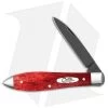 Case Cutlery Teardrop Pocket Knife 3.625" Old Red Bone (Black PVD TB61028 SS) 1 Case Cutlery Teardrop Pocket Knife 3.625" Old Red Bone (Black PVD TB61028 SS) -Knife Shop Case Cutlery Teardrop Old Red Bone Black BHQ 117619 jr