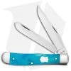 Case Cutlery Trapper Pocket Knife 3.25" Caribbean Blue Bone (6254 SS)