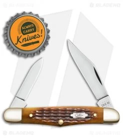 Case Half Whittler Knife Antique Bone Rogers Corn Jig (6208 SS) 52838 -Knife Shop Case Half Whittler Pocket Knife Antique Bone Rogers Corn Jig 52838 BHQ 123429 jr bottlecap
