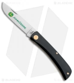Case John Deere Sodbuster Jr. Knife 3.625" Black (2137 SS) 1826