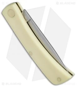 Case Sodbuster Jr. Knife 3.625" Yellow (3137 SS) 80032 -Knife Shop Case Jr. Knife Yellow 80032 BHQ 14697 jr side