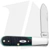 Case Knives Hunter Green Bone Sawcut Barlow (61009 SS) -Knife Shop Case Knives Hunter Green Bone Sawcut Barlow SS 27661 BHQ 102769 jr