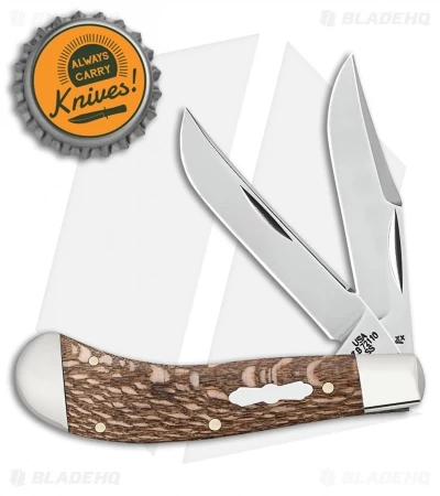 Case Knives Saddlehorn Knife 3.375" Brown Sycamore (TB72110 SS) 27265 4 Case Knives Saddlehorn Knife 3.375" Brown Sycamore (TB72110 SS) 27265 - Image 2