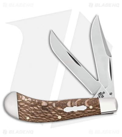 Case Knives Saddlehorn Knife 3.375" Brown Sycamore (TB72110 SS) 27265 3 Case Knives Saddlehorn Knife 3.375" Brown Sycamore (TB72110 SS) 27265