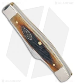 Case Medium Stockman Pocket Knife 3.625" Antique Bone (63032 SS) -Knife Shop Case Med Stockman Antique Bone 25155 BHQ 101121 jr spine