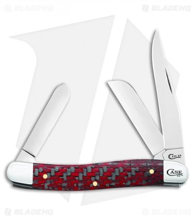 Red & Black Carbon Fiber/G-10 Weave Smooth Medium Stockman (10318 CV) 3 Red & Black Carbon Fiber/G-10 Weave Smooth Medium Stockman (10318 CV)