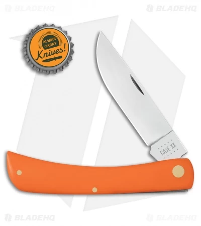 Case Sodbuster Pocket Knife 4.75" Orange Synthetic (4138 SS) 80512 4 Case Sodbuster Pocket Knife 4.75" Orange Synthetic (4138 SS) 80512 - Image 2