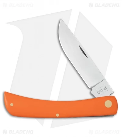 Case Sodbuster Pocket Knife 4.75" Orange Synthetic (4138 SS) 80512 3 Case Sodbuster Pocket Knife 4.75" Orange Synthetic (4138 SS) 80512