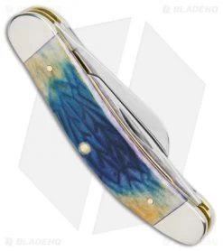 Case Sowbelly Pocket Knife 3.875" Purple Tirbal Jig (TB6339 SS) 8 Case Sowbelly Pocket Knife 3.875" Purple Tirbal Jig (TB6339 SS) -Knife Shop Case Sowbelly Purple Tribal Jib SS 61804 BHQ 101133 jr side