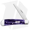 Case Sway Back Pocket Knife 3.125" Wicked Purple Kirinite (TB101117 SS) 17334 -Knife Shop Case Sway Back Wicked Purple Kirinite 17334 BHQ 109113 jr