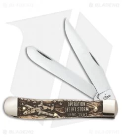 Case Trapper Desert Storm Traditional Knife 4.125" Bone (6254 SS) 22033